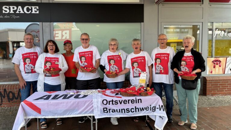 AWO-Ortsverein Arbeit sichtbar machen | Aktion des AWO-Ortsvereins Braunschweig-West