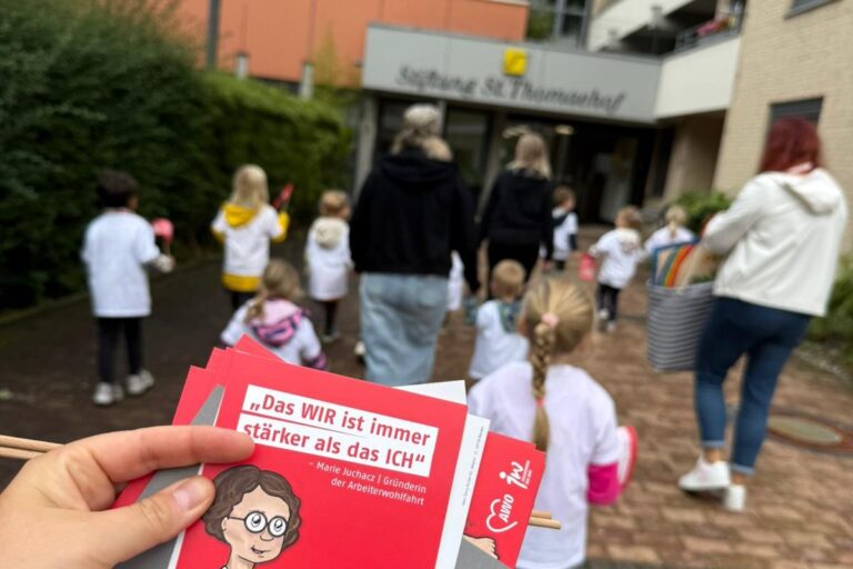 Ein Lächeln für ALLE. | Aktion der AWO-Kindertagesstätte Ilmenaustraße Braunschweig